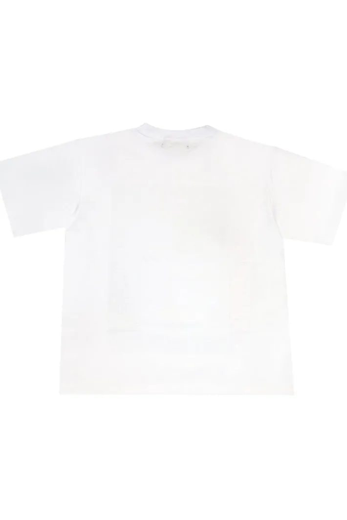 New Homme + Femme Horizon Tee White