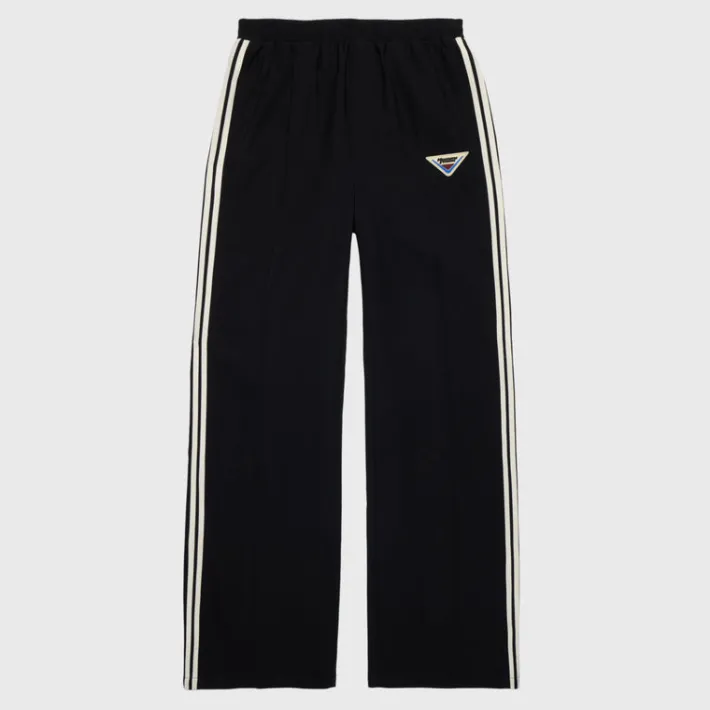 Fashion Homme + Femme Relaxed Track Pants Black