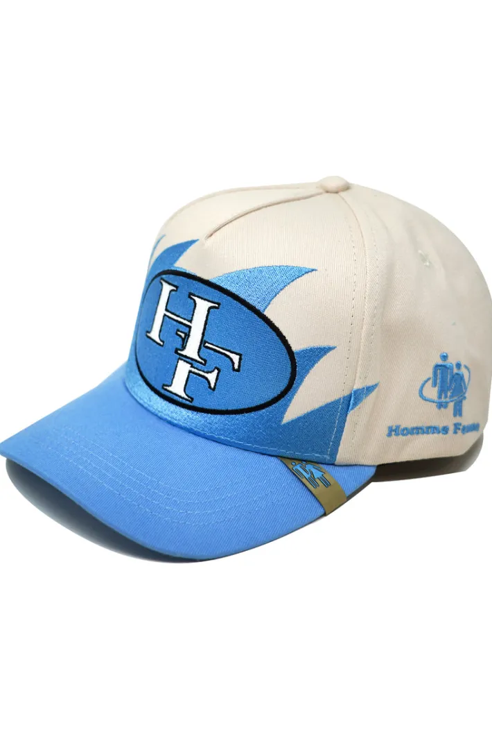 New Homme + Femme Shark Tooth Snapback Baby Blue